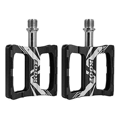 Mountain Bike Pedal : YJBE Mountain Bike Pedal, MTB Bicycle Flat Pedals Ultra-Light Aluminum Alloy Sealed Bearing Suitable For Mountain Bike Bicycle, 3x3.2x0.8in (Two Pack) rational