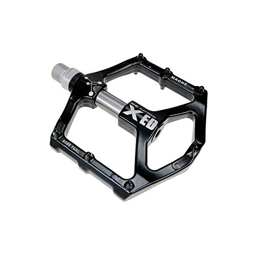 Mountain Bike Pedal : YLiansong-home Lightweight and Stable Pedal Mountain Bike Pedals 1 Pair Aluminum Alloy Antiskid Durable Bike Pedals Surface For Road MTB Bike 8 Colors (SMS-1031) Non-slip (Color : Titanium)