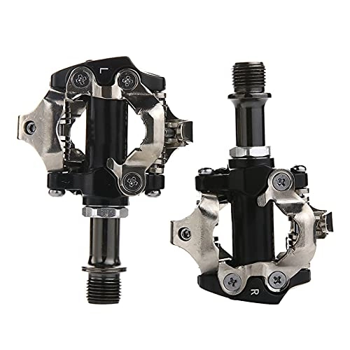 Mountain Bike Pedal : YMBHUO MTB Bicycle Self-Locking Pedals MTB Components Using Compatible for Bicycle Racing Mountain Bike Part Accessories (Color : Zp 108)