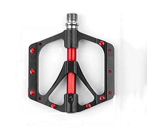 Mountain Bike Pedal : YMZ 1 pair of mountain bike bicycle anti-skid foot pedal road bike foot pedal aluminum alloy foot pedal flat comfortable bicycle accessories
