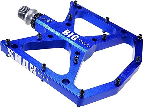 Mountain Bike Pedal : YMZ Bicycle Pedals Mountain Bike Bearings Pedal Bicycle Pedal Road Bike Pedals Riding Equipment Accessories (blue)