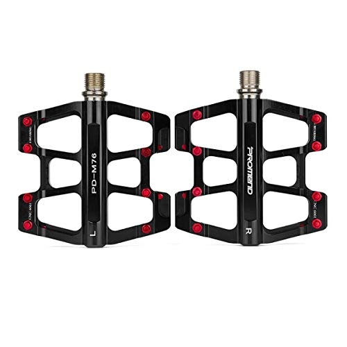 Mountain Bike Pedal : YNuo Bike Pedals, Universal Mountain Bicycle Pedals Platform Cycling Ultra Sealed Bearing Aluminum Alloy Flat Pedals 9 / 16", Multiple Colors Bicycle accessories for a comfortable ride.