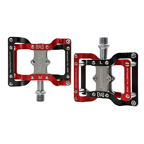 Mountain Bike Pedal : YTO Bicycle bearing pedals, cycling parts, ultra-light aluminum alloy bearings for mountain bikes
