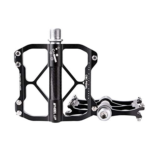 Mountain Bike Pedal : YTO Bicycle pedals, plate bearing, aluminum alloy pedals for mountain bikes, bicycle accessories and equipment