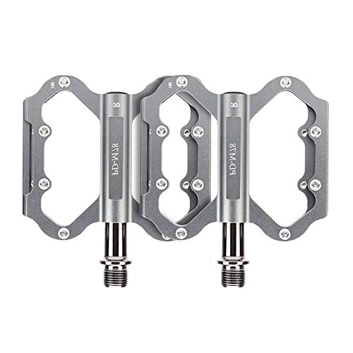 Mountain Bike Pedal : YTO Mountain bike bicycle pedals, aluminum alloy bearing pedals, bicycle and bicycle accessories