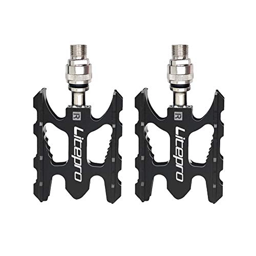 Mountain Bike Pedal : yueydengsun Bicycle Pedals, Bike Pedals, Super Bearing Mountain Bike Pedals, 1 Pair Folding Bicycle Pedals Road Bike Cycling Quick Release Foot Pedal for Mountain Bike BMX and Folding Bike