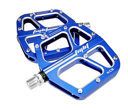 Mountain Bike Pedal : Yuzhijie Bicycle pedals mast comfortable mountain bike pedals pedal climbing bike pedals, Blue