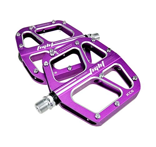 Mountain Bike Pedal : Yuzhijie Bicycle pedals mast comfortable mountain bike pedals pedal climbing bike pedals, Purple