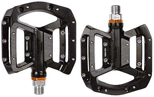 Mountain Bike Pedal : YZ Bike Pedal, Bicycle Pedal, Aluminum Alloy Anti-Skid Die-Cast Needle Roller Bearing Ankle Suitable for Mountain Bike Road Vehicles Folding Etc