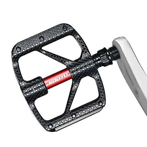 Mountain Bike Pedal : YZGSBBX Mountain Bike Pedal Ultralight Bicycle Bike Pedal Aluminum MTB Pedal Pedals (Color : A pair)