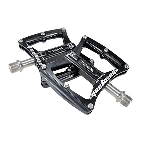 Mountain Bike Pedal : YZX Bike Bicycle Pedals, Ultralight Non-Slip Durable Aluminum Alloy 3 Bearing Flat Pedals, for 9 / 16" MTB BMX Mountain Road Bike Hybrid Pedals(8.4×9.8×2cm)