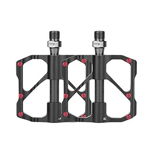 Mountain Bike Pedal : ZED- Bicycle Cycling Bike Pedals, New Aluminum Antiskid Durable Mountain Bike Pedals Road Bike Hybrid Pedals