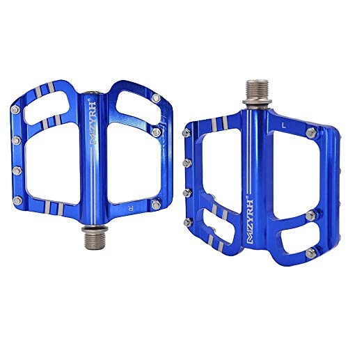Mountain Bike Pedal : ZEYUE Bicycle Pedal, Road Mtb Bicycle Pedal, Aluminum Alloy Pedal, Non-slip 3 Bearing Bicycle Pedal