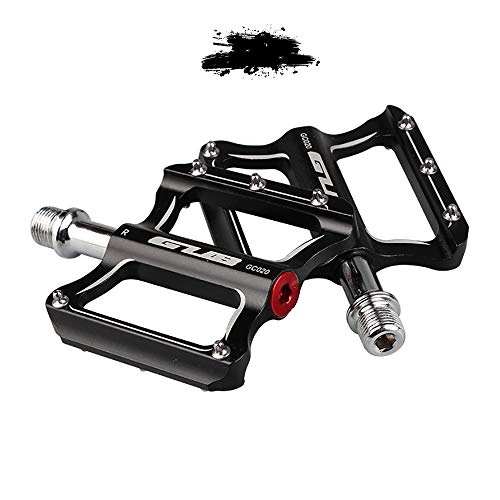 Mountain Bike Pedal : ZHIPENG Bicycle Pedals, Ultra-Light And Durable Aluminum Mountain Bike Pedals, Each Pedal Has 10 Cleats To Make Pedaling More Efficient, Compatible with Most Mountain Bikes And Road Bikes