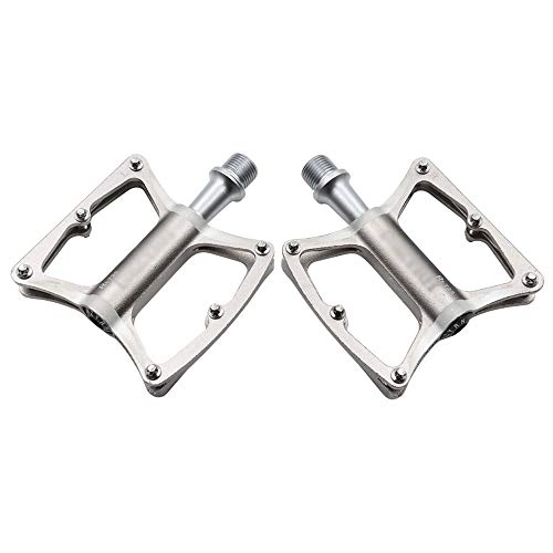 Mountain Bike Pedal : ZHUANYIYI Bike Pedal, 3 Sealed Bearings Aluminum Alloy Non-Slip Durable 9 / 16" for Road / Mountain / MTB / BMX Bike 1 Pair Cycling Accessories (Color : C)