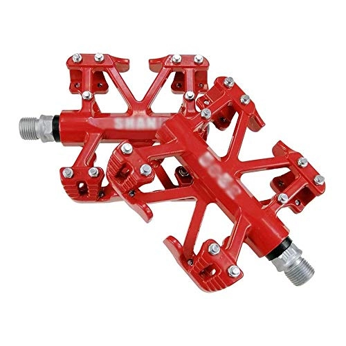 Mountain Bike Pedal : ZHUANYIYI Bike Pedal, Magnesium Alloy 9 / 16" Screw Thread Spindle Sealed Bearings Non-Slip Durable Ultra-Light Mountain Bike Pedal (Color : D)