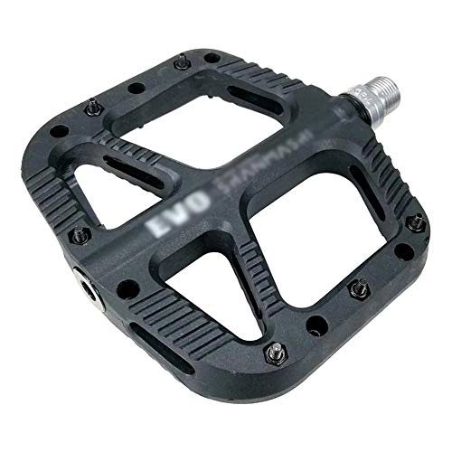 Mountain Bike Pedal : ZHUANYIYI Bike Pedal, Nylon Anti Slip Durable Hybrid Pedals 9 / 16 Inch Cycle Platform Fit Most Adult Mountain Road and Hybrid Bicycles 1 Pair (Color : E)