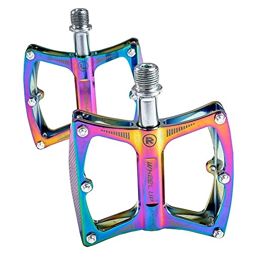 Mountain Bike Pedal : zjyfyfyf Bicycle Pedals Aluminum Alloy Non-Slip Bicycle Pedals Bicycle Platform Pedals Mountain Road Bike Pedals 9 / 16 Inch