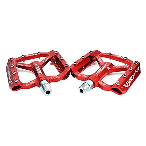 Mountain Bike Pedal : zjyfyfyf Mountain Bike Pedals MTB Pedals Road Bike Pedals Aluminum Alloy Spindle 9 / 16 Inch with Sealed Bearing Anti-skid and Stable Mountain Bike Flat Pedals for Mountain Bike BMX and Folding Bike