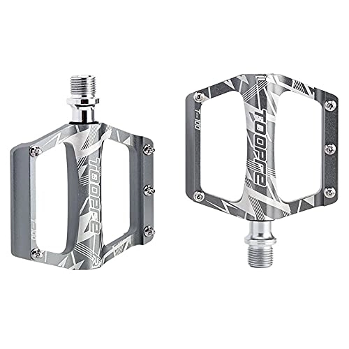 Mountain Bike Pedal : zjyfyfyf MTB Pedals Mountain Bike Pedals Road Bike Pedals Aluminum Alloy Spindle 9 / 16 Inch with Sealed Bearing Anti-skid and Stable Mountain Bike Flat Pedals for Mountain Bike BMX and Folding Bike