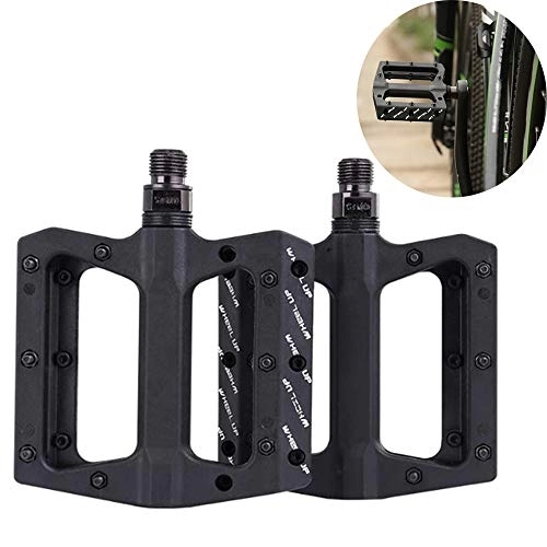 Mountain Bike Pedal : ZPF Mountain Bike Pedals, Waterproof Dustproof and Anti Skidding, Fits for Mountain Bike, Road Bike, Bike, Fixie Bike Bike, Ccyling Bicycle