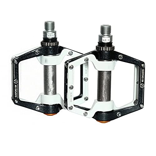 Mountain Bike Pedal : ZWHQ Bike Pedals Mountain Bicycle Pedal Bike Pedal Flat Sealed Bearing Pedals Cycling Anti-Slip Pedals (Color : Black, Size : 12.5x10x3.5cm)
