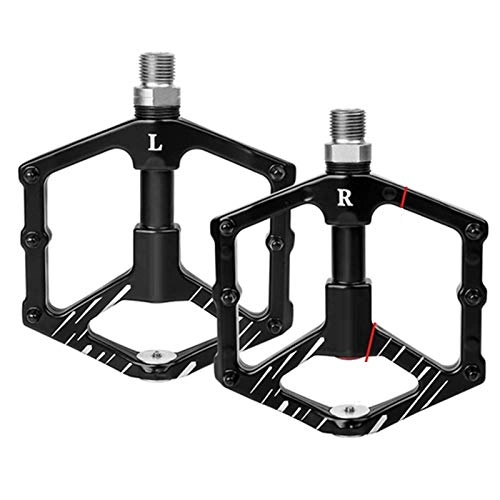 Mountain Bike Pedal : ZYEKOYA MTB Mountain Bike Pedals 3 Bearings Bicycle Pedals Bike Accessories  Magnetic Parking Cycling Sealed Bearing Pedals