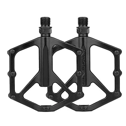 Mountain Bike Pedal : ZYEKOYA Ultralight Bicycle Pedals Cycling Pedals Sealed Bearings Non-slip Mountain Bike Pedals Aluminium Alloy