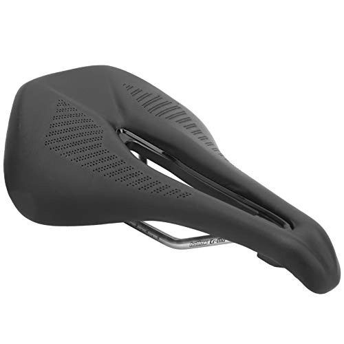 Mountain Bike Seat : 01 02 015 Cycling Bike, Strong Support Road Bike PU Leather Less Pressure for Outdoor Riding