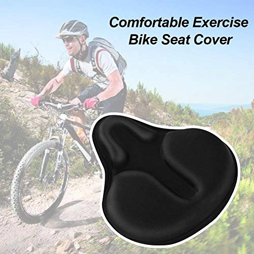 Mountain Bike Seat : 1 / 3 / 5pcs Comfortable Bike Seat, Extra Soft Pad Most Comfortable Exercise Bicycle Saddle Cushion for Women Men, for Road, Spin, Stationary, Mountain, Cruiser Bikes