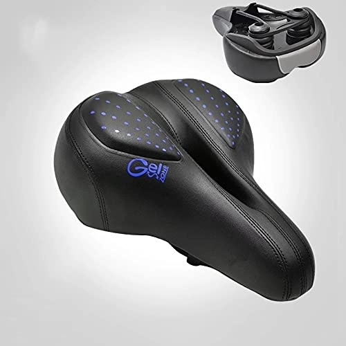 Mountain Bike Seat : 3 Pcs Bike Seat, Bicycle Saddle, Bike Gel Saddle, Mountain Bike Seat Breathable Comfortable Cycling Seat Cushion Pad With Central Relief Zone And Ergonomics Design Fit For Road Bike And Mountain Bike