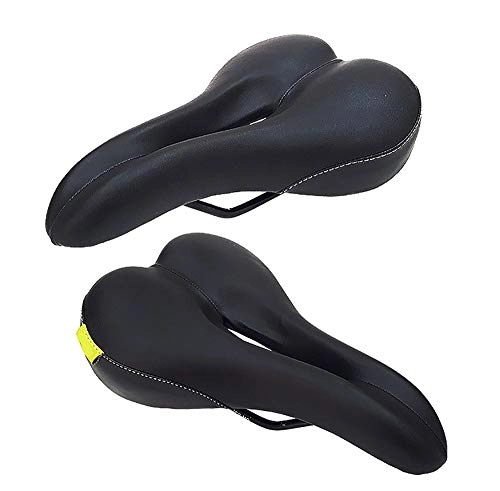 Mountain Bike Seat : AACXRCR Comfortable Bike Seat-Gel Waterproof Bicycle Saddle with Central Relief Zone and Ergonomics Design for Mountain Bikes, Road Bikes, for Mountain Bikes, Road Bikes and Outdoor Bikes