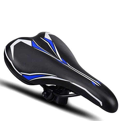 Mountain Bike Seat : Adesign Bike Seat – Extra Wide and Padded Bicycle Saddle for Men and Women Comfort – Fits Mountain Bike, Folding Bike, Road Bike, Spinning Bike