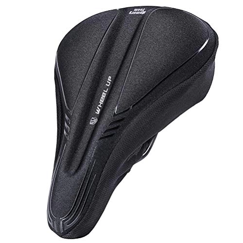 Mountain Bike Seat : ADSE Bike Seat Cover, Bicycle Saddle Pad with Memory Foam Gel Bicycle Seat Cushion Comfort & Breathable for Mountain Biking & Ride Race