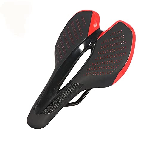 Mountain Bike Seat : AHGSGG Saddle, Bicycle Silicone Cushion, Road Bike Seat Cushion with Tail Light, Riding Equipment, Suitable for Road Bikes, Mountain Bikes and Folding Bikes