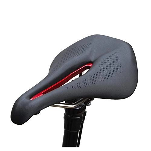 Mountain Bike Seat : ANLD Mountain road bicycle seat cushion long hollow breathable comfortable cushion