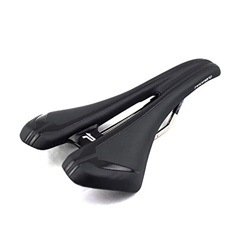 Mountain Bike Seat : ANLD Mountain road bicycle seat titanium alloy bow, hollow and breathable comfortable cushion