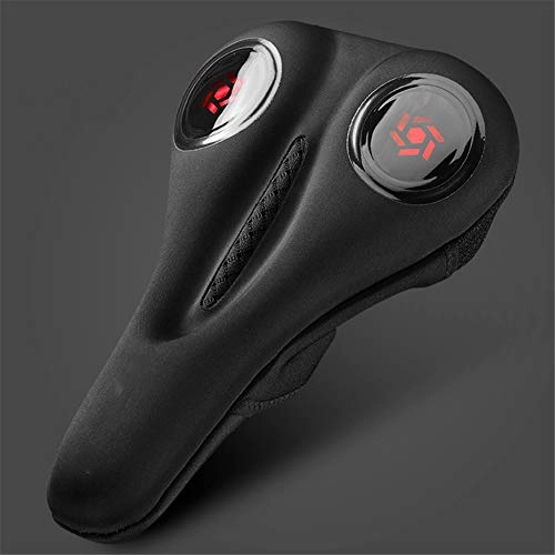 Mountain Bike Seat : AZZSD Bicycle Seat Cover Mountain Bike Seat Cushion Cover Comfort Memory Sponge Silicone Saddle Bicycle Saddle Riding Accessories