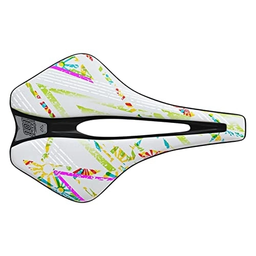 Mountain Bike Seat : B / A Mountain Bicycle Saddle Hollow - Comfortable Hollow Bicycle Padded Saddle - Waterproof Breathable Road Mountain Bike Cover for Men and Women