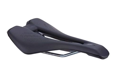 Mountain Bike Seat : BBB Unisex_Adult Echelon BSD-141 MTB Road Bike Saddle, Black, 145 mm