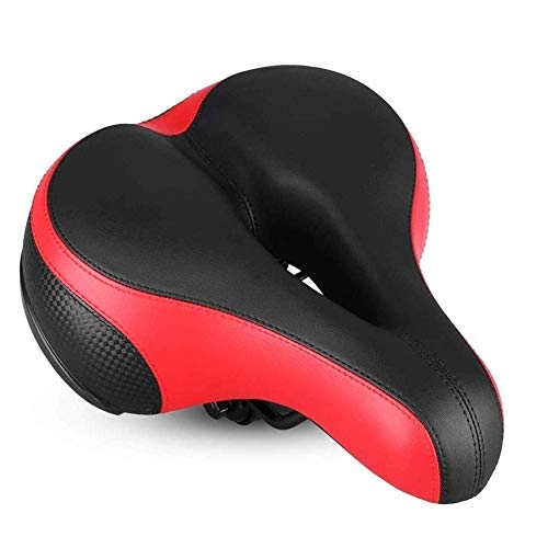 Mountain Bike Seat : Bdesign Bike Saddle Extra Wide Bicycle Seat - Great Replacement Bike Saddle with Padding for Women and Men