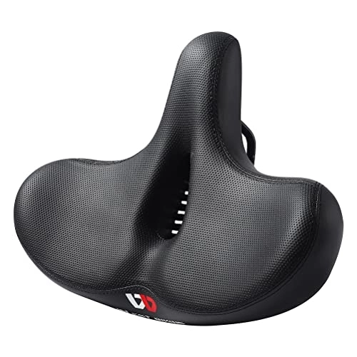 Mountain Bike Seat : BESPORTBLE 1Pc Bike Seat Comfortable Bike Cushion Mountain Bike Saddle Bike Supply (Black)