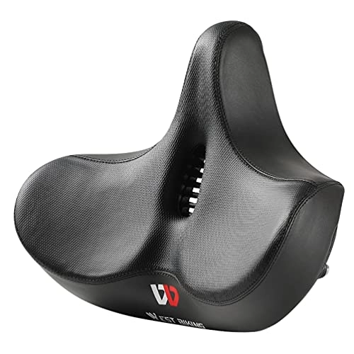 Mountain Bike Seat : BESPORTBLE Kids Bike Off Road Accessories Mountain Bike Replacement Saddle Bike Cushion Accessories Universal Fit for Exercise Bike and Outdoor Bikes Black Accent Decor Gravel Bike