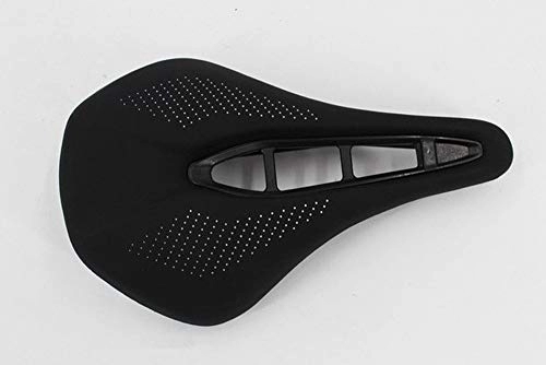 Mountain Bike Seat : BFFDD New MTB Bicycle Hollow Saddle Road Bike Mountain Bike Saddle Soft Leather Seat Bicycle Cushion Spare Parts 250 * 145mm