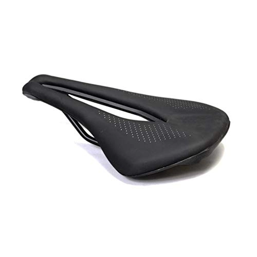 Mountain Bike Seat : BFFDD Soft Silica Bicycle Saddle PU Leather Comfortable Road Mountain Bike Seat Cushion Shockproof Front Seat Mat 143 / 155mm (Color : 240 143mm)