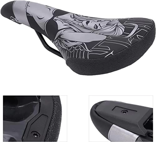 Mountain Bike Seat : Bicycle Comfort Universal Seat, Bike Seat, Comfortable Bicycle Seat, Waterproof Bicycle Saddle Bike Seats Soft Elastic Wearproof Breathable Scratch Resistance Mountain Bike Saddle for Riding Bicycleseat