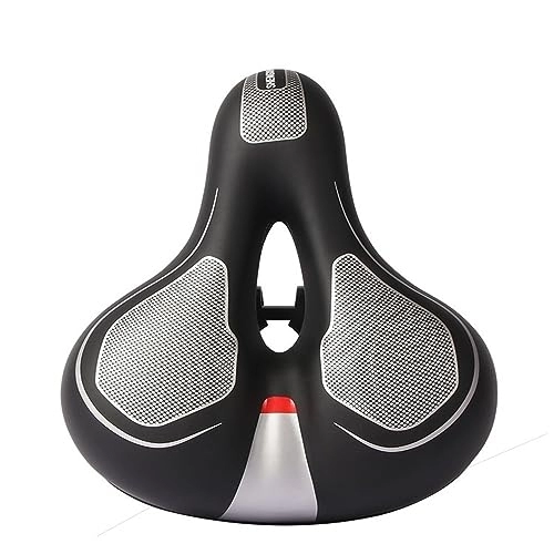 Mountain Bike Seat : bicycle, Decoration, protection MTB Bicycle Saddle Seat Bicycle Road Cycle Saddle Mountain Bike Gel Seat Shock Absorber Wide Comfortable Accessories Bicycle Accessories
