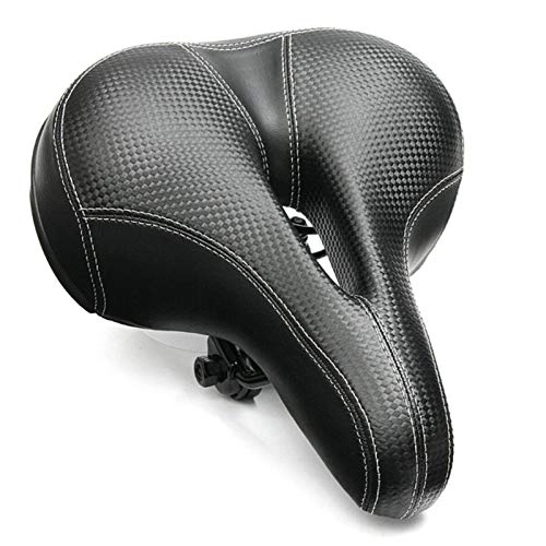 Mountain Bike Seat : Bicycle Saddle Bicycle Seat MTB Bike Seat Soft Comfort Cushion Pads Sprung Thickened Foaming Soft Rubber