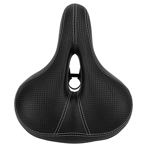 Mountain Bike Seat : Bicycle Saddle Cushion, The Hollow Smooth and Concave Ventilation Design Firm and Practical Bike Cover for Mountain Bicycle