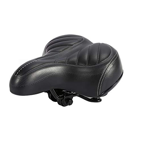 Mountain Bike Seat : Bicycle Saddle Thicken Soft Cycling Cushion Shockproof Spring Mountain Road Bike Seat Comfortable Cycling Seat Pad